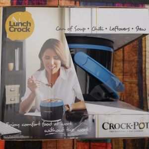 🌟Crock Pot Luch Crock Blue